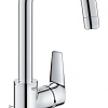 Смеситель для раковины GROHE BauEdge (23760001) с термостатом и донным клапаном Смеситель для раковины GROHE BauEdge (23760001) с термостатом и донным клапаном