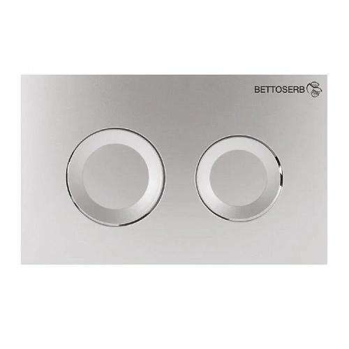 Инсталляция для унитаза BETTOSERB SAVA FREE STANDING SFS40006468 с клавишей смыва COOL хром матовый Инсталляция для унитаза BETTOSERB SAVA FREE STANDING SFS40006468 с клавишей смыва COOL хром матовый