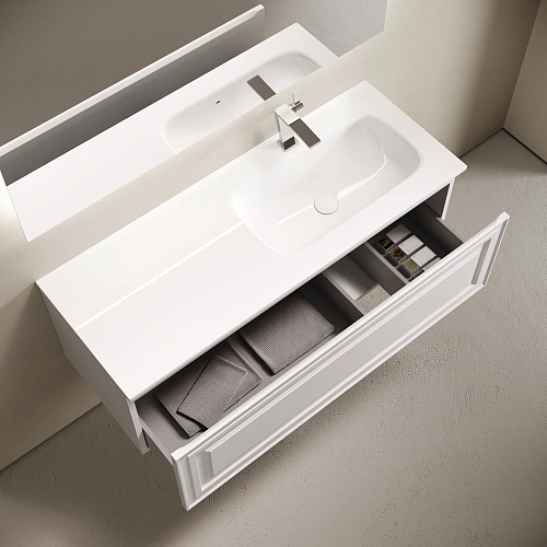 Тумба под раковину SANCOS Very VR120RW правая 1195х445х406 Bianco подвесная Тумба под раковину SANCOS Very VR120RW правая 1195х445х406 Bianco подвесная