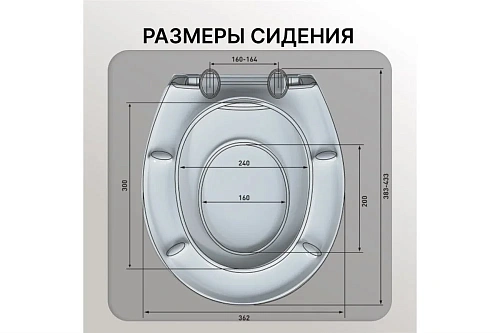 Крышка-сиденье BERGES Family PP 025904 Крышка-сиденье BERGES Family PP 025904