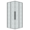 Картинка анонса товара «душевой уголок grossman galaxy 300.k33.01.7070.10.02, 70 х 70 см, стекло шиншилла, профиль хром»