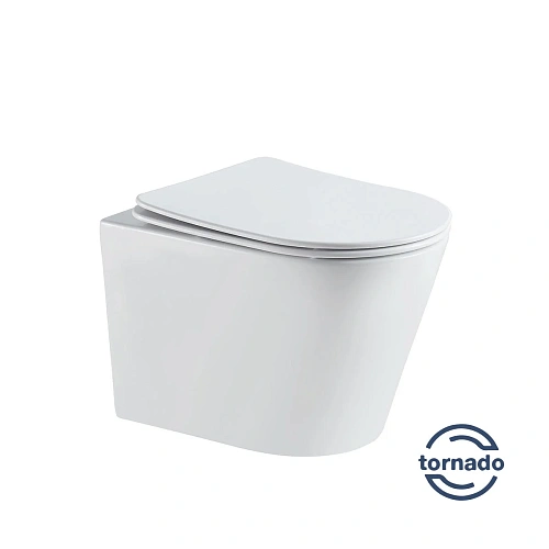 Унитаз подвесной Vincea Piatti VT1-11T безободковы, цвет белый, ультратонкое soft-close сиденье Унитаз подвесной Vincea Piatti VT1-11T безободковы, цвет белый, ультратонкое soft-close сиденье