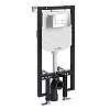 Картинка анонса товара «инсталляция для унитаза wasserkraft vils 56tlt.010.me.bn03 с клавишей смыва никель»