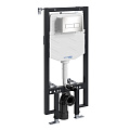 Инсталляция для унитаза WasserKRAFT Vils 56TLT.010.ME.BN03 с клавишей смыва никель Инсталляция для унитаза WasserKRAFT Vils 56TLT.010.ME.BN03 с клавишей смыва никель