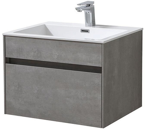 Тумба под раковину Vincea Chiara 60 Cement VMC-1C600CT Тумба под раковину Vincea Chiara 60 Cement VMC-1C600CT