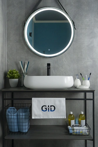 Раковина Gid N9243 51135 накладная белая 56x42x14 Раковина Gid N9243 51135 накладная белая 56x42x14