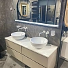 Раковина Boheme Corian 879-35 круглая матовая, Slim 35см 350x350x125 Раковина Boheme Corian 879-35 круглая матовая, Slim 35см 350x350x125