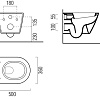 Унитаз подвесной GSI Norm 861811 compact Унитаз подвесной GSI Norm 861811 compact