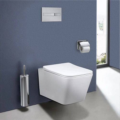 Унитаз подвесной Vincea Q-Line VT1-12 белый, ультратонкое soft close сиденье Унитаз подвесной Vincea Q-Line VT1-12 белый, ультратонкое soft close сиденье