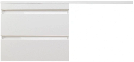 Тумба под раковину Style Line Даллас 130, Люкс белая, PLUS СС-00000600 Тумба под раковину Style Line Даллас 130, Люкс белая, PLUS СС-00000600