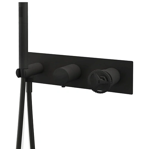 Смеситель для душа Remer Chrono CH97D2NO, черный матовый Смеситель для душа Remer Chrono CH97D2NO, черный матовый