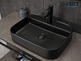 Раковина Gid Bm9550 53364 накладная черная матовая 50x40x11 Раковина Gid Bm9550 53364 накладная черная матовая 50x40x11