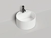 Раковина Salini ARMONIA ROUND TOP 02 покраска по RAL полностью 130422TMF 450x450 накладная S-Stone