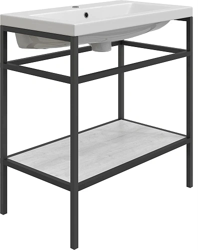 Консоль с раковиной DIWO Смоленск 80 Como 80 483903 Консоль с раковиной DIWO Смоленск 80 Como 80 483903