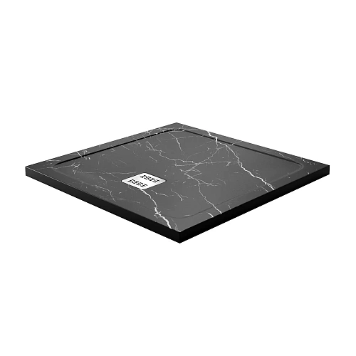 Душевой поддон WasserKRAFT Neime 19T03 черный Душевой поддон WasserKRAFT Neime 19T03 черный