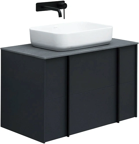 Тумба под раковину Allen Brau Reality 80 1.32005.AM антрацит матовый Тумба под раковину Allen Brau Reality 80 1.32005.AM антрацит матовый