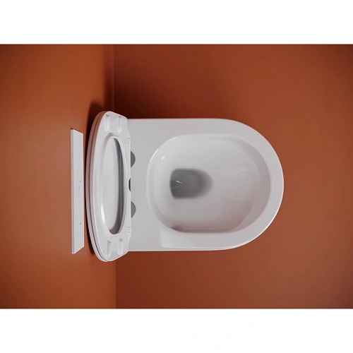 Унитаз подвесной Ceramica Nova Uno CN11001T белый смыв торнадо 490x360x360 Унитаз подвесной Ceramica Nova Uno CN11001T белый смыв торнадо 490x360x360