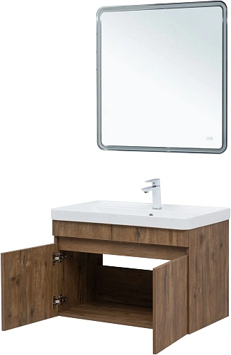 Тумба под раковину Aquanet Оптима 80 00344797 дуб рустикальный Тумба под раковину Aquanet Оптима 80 00344797 дуб рустикальный