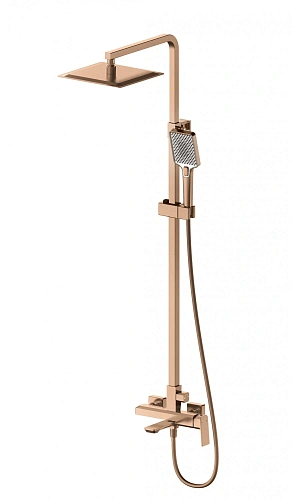 Душевая система Wonzon & Woghand DIAMOND брашированное розовое золото (WW-88739011-BRG) Душевая система Wonzon & Woghand DIAMOND брашированное розовое золото (WW-88739011-BRG)