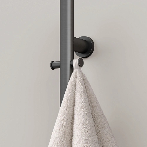 Полотенцесушитель электрический SANCOS Etna 150x3 SC13001GG I-образный вороненая сталь Полотенцесушитель электрический SANCOS Etna 150x3 SC13001GG I-образный вороненая сталь