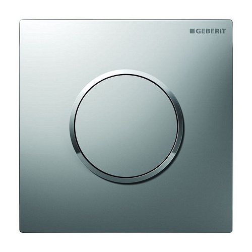 Смывное устройство Geberit 116.015.KN.1 для писсуаров Sigma10 ,хром глянец/хром матовый Смывное устройство Geberit 116.015.KN.1 для писсуаров Sigma10 ,хром глянец/хром матовый