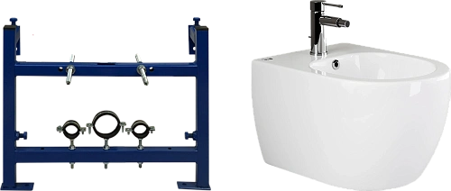 Комплект биде подвесное Ceramica Nova Play CN3002 + Система инсталляции для биде STWORKI 540201 5803 580356 Комплект биде подвесное Ceramica Nova Play CN3002 + Система инсталляции для биде STWORKI 540201 5803 580356