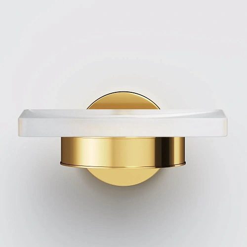 Мыльница AM.PM X-Joy A85A34299 стеклянная золото Мыльница AM.PM X-Joy A85A34299 стеклянная золото