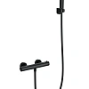 Смеситель для душа Wonzon & Woghand с термостатом, черный матовый (WW-B2065-A-MB) Смеситель для душа Wonzon & Woghand с термостатом, черный матовый (WW-B2065-A-MB)