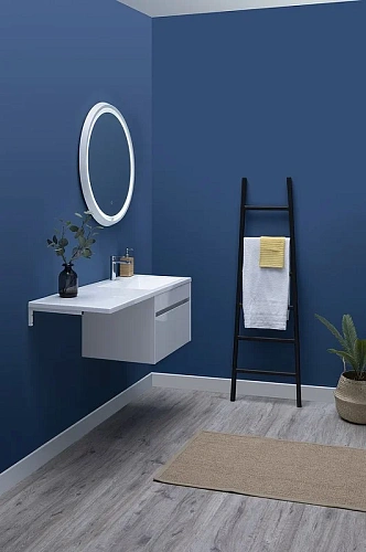 Тумба с раковиной Aquanet Токио 130 R белый (подвесная, 1 ящик) 00239218 Тумба с раковиной Aquanet Токио 130 R белый (подвесная, 1 ящик) 00239218