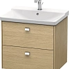Тумба под раковину Duravit Brioso BR412001052 подвесная 62 см Европейский дуб Тумба под раковину Duravit Brioso BR412001052 подвесная 62 см Европейский дуб