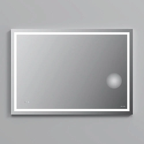Зеркало AM.PM Gem M91AMOX1003WG с LED-подсветкой, часами 100 см Зеркало AM.PM Gem M91AMOX1003WG с LED-подсветкой, часами 100 см