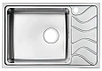 Кухонная мойка Iddis Reeva REE71SLi77, 71х48 см, нержавеющая сталь Кухонная мойка Iddis Reeva REE71SLi77, 71х48 см, нержавеющая сталь
