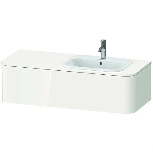 Тумба под раковину Duravit Happy D.2 Plus HP4952R2222 подвесная 130 см белая Тумба под раковину Duravit Happy D.2 Plus HP4952R2222 подвесная 130 см белая