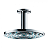 Картинка анонса товара «верхний душ hansgrohe ecosmart 9 л/мин с потолочным подсоединением 180 1jet 27464000, хром»