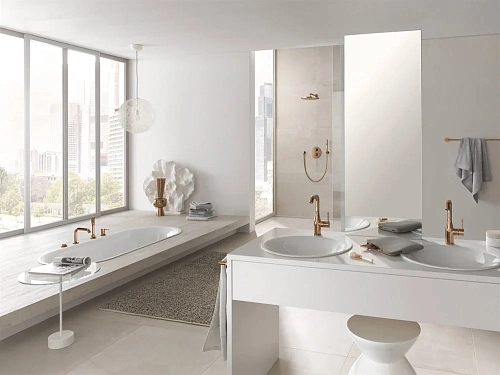 Держатель для стакана GROHE Essentials, тёмный графит глянец (40369A01) Держатель для стакана GROHE Essentials, тёмный графит глянец (40369A01)