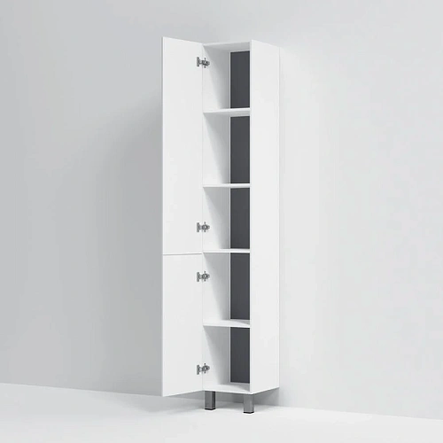 Шкаф-пенал AM.PM Gem M90CSL0306WG напольный, левый, 30 см, push-to-open, белый Шкаф-пенал AM.PM Gem M90CSL0306WG напольный, левый, 30 см, push-to-open, белый