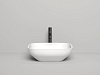Картинка анонса товара «раковина salini gloria 08 покраска по ral полностью 1102108gf 495x445 накладная s-sense»