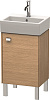 Картинка анонса товара «тумба под раковину duravit brioso br4430r1052 напольная 43 см европейский дуб»