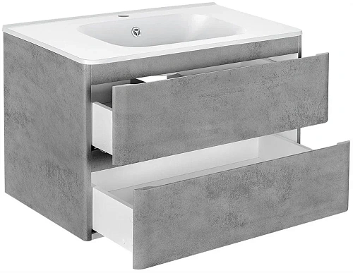 Тумба под раковину Vincea Vico 80 Beton VMC-2V800BT Тумба под раковину Vincea Vico 80 Beton VMC-2V800BT