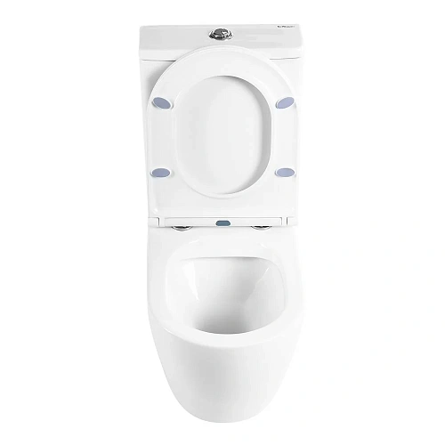 Унитаз напольный BelBagno SFERA-R BB2141CPR/BB870SC безободковый с сиденьем Унитаз напольный BelBagno SFERA-R BB2141CPR/BB870SC безободковый с сиденьем