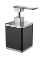 Дозатор жидкого мыла Boheme черный-хром 10969-B-CR Дозатор жидкого мыла Boheme черный-хром 10969-B-CR
