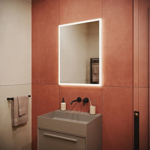 Зеркало Sancos Palace PA600 600х800 с подсветкой Зеркало Sancos Palace PA600 600х800 с подсветкой