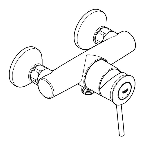 Смеситель для душа GROHE BauClassic 32867000 хром Смеситель для душа GROHE BauClassic 32867000 хром