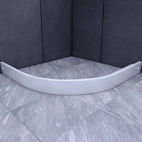 Душевой поддон Aquatek DPA-0000002 100x100x15 1/4 R50 акриловый с ножками с фронтальным экраном Душевой поддон Aquatek DPA-0000002 100x100x15 1/4 R50 акриловый с ножками с фронтальным экраном