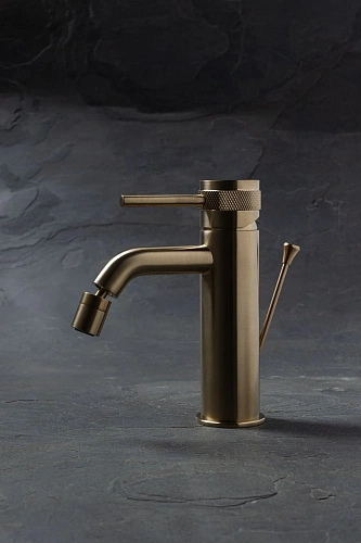 Смеситель для биде Allen Brau Priority 5.31A04-GB (с донным клапаном) золото Смеситель для биде Allen Brau Priority 5.31A04-GB (с донным клапаном) золото