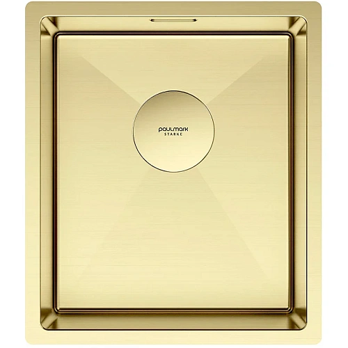 Кухонная мойка Paulmark NEXT 38 UNI, PM213844-LG, светлое золото, 380х440мм 1,2мм Кухонная мойка Paulmark NEXT 38 UNI, PM213844-LG, светлое золото, 380х440мм 1,2мм