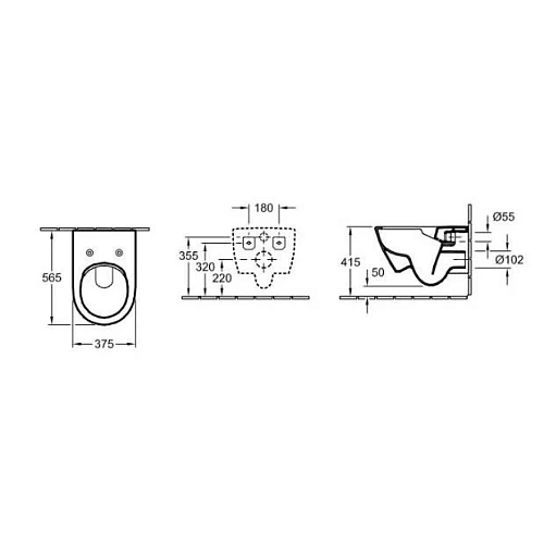 Унитаз подвесной Villeroy & Boch Subway 2.0 5614R2R1 (5614 R2 R1) CeramicPlus, DirectFlush Унитаз подвесной Villeroy & Boch Subway 2.0 5614R2R1 (5614 R2 R1) CeramicPlus, DirectFlush