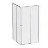 Картинка анонса товара «душевой уголок am.pm x-joy w94g-403-100100-mт1к 100x100 хром матовый, стекло прозрачное»