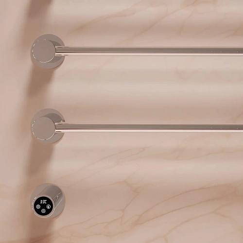 Полотенцесушитель электрический Vincea VTD-2H1CH хром, таймер Полотенцесушитель электрический Vincea VTD-2H1CH хром, таймер