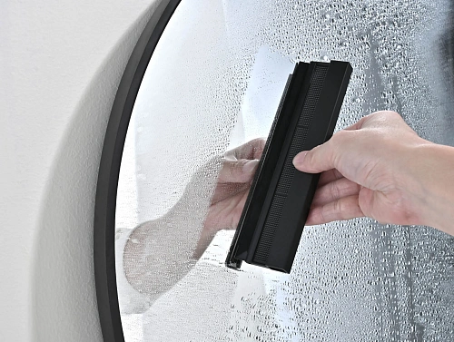 Полка Aquatek AQ4976MB черный матовый Полка Aquatek AQ4976MB черный матовый